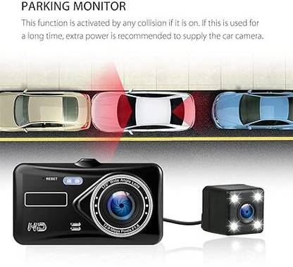 IC PLUS DUAL LENS VEHICLE BLACKBOX DVR Security Camera