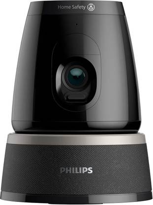 PHILIPS HSP 5500, 3MP, AI-Enhanced, Privacy Shutter, Wi-Fi 360 Degree WiFi CCTV Security Camera