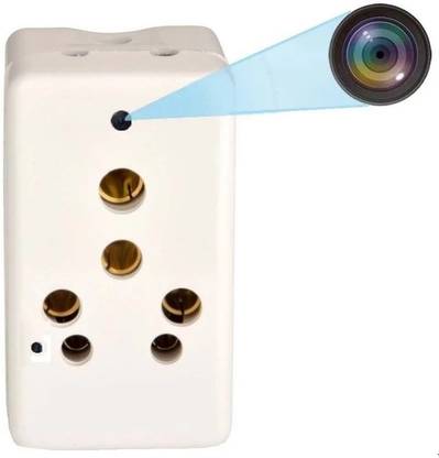 FREDI HD PLUS Wifi 3 Pin Multi Plug Cam With Inbuilt 32GB SD Card Audio and Video Recorder Security Camera
