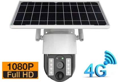 SIOVS 1080P 4G CCTV PTZ Camera PIR Motion Detection Solar Panel 360° View 2-Way Audio Security Camera