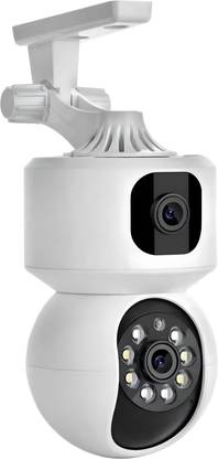lookcam Supercam 5 MP Dual Lens/Screen HD 1080p Al Human Detect.Wifi, Bullet+PTZ Security Camera