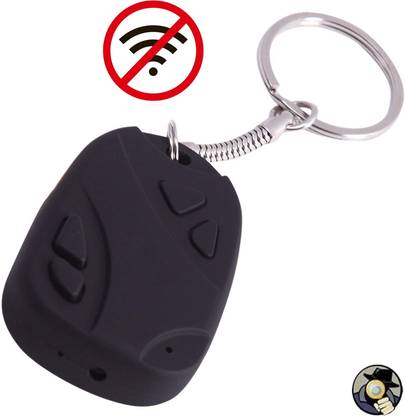Qaz Secure 808 Spy Car Keys Micro-Camera Hidden Car Key Security Camera