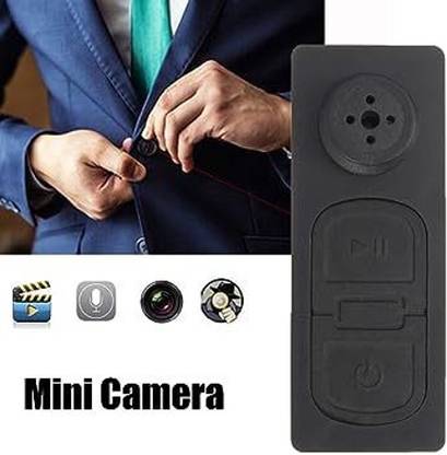 SPY HUB Mini DV Spy Shirt Button Camera Security Camera