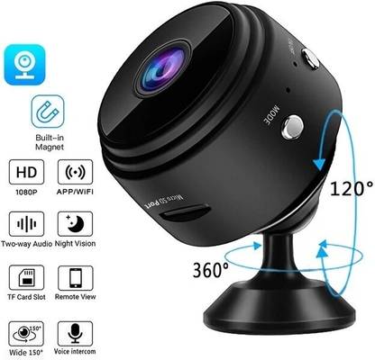 SIOVS Spy CCTV with Mobile Monitoring – 1080P HD, WiFi Wireless, Rechargeable Security Camera