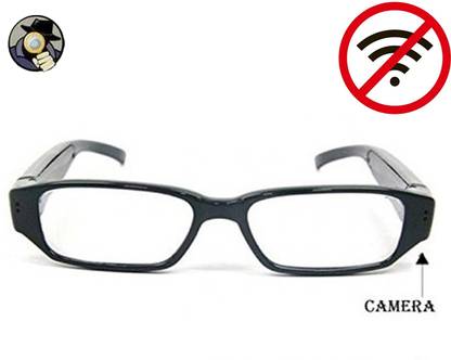 Point Zero Spy Hidden Camera Glasses 720p Support Up to 32GB Without WIFI Security Camera