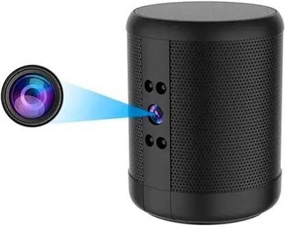 SAFETY NET, SPY CAMERA Speaker with WiFi Camera 2K HD Video Camera Bluetooth Speaker with Two Way Audio Security Camera