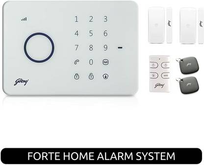 Godrej Security Solutions Forte Alarm System | Remote Monitoring via Phone | Door Door Window Alarm