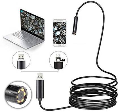 Point Zero Smartphone Wire Camera Endoscope Inspection Security Camera