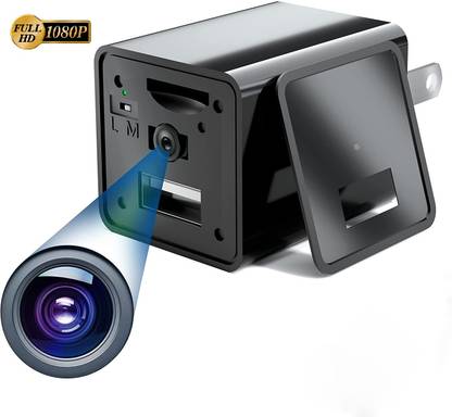 Bzrqx Hidden Camera 1080p HD ,Plug USB Motion Detection USB Wall Charger Spy Camera
