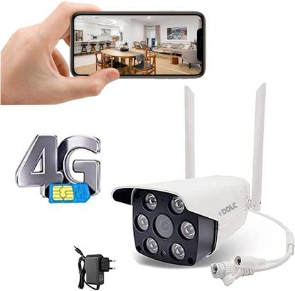DDLC 4G 3G Sim CCTV wireless Motion Detection Night Vision IP66 Waterproof Two Way Security Camera