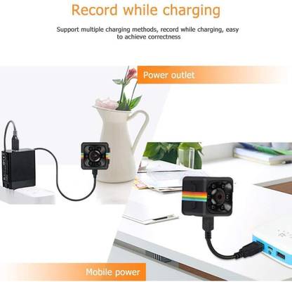 Tazomi 1080P Mini Spy Camera with Low Light Vision,Mini Portable Security Camera,Hidden Spy Camera