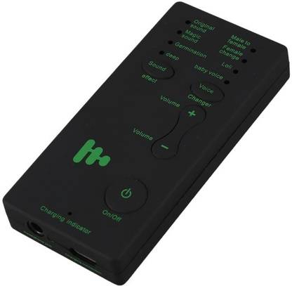 SPYTECTIFY Portable Live Sound Card, External Live Broadcast Sound Card Mini Voice Changer with 4 Sound Effects for Mobile Phone Computer PC, Suitable for Recording, Online Singing Chatting, etc Security Camera