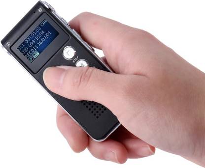 SPYTECTIFY Digital Voice Activated Recorder, Metatze 8GB Audio Recorder with Lavalier Microphone Noise Reduction Long Battery Life USB Rechargeable HD Sound Portable Recording Device Lectures Meetings Security Camera