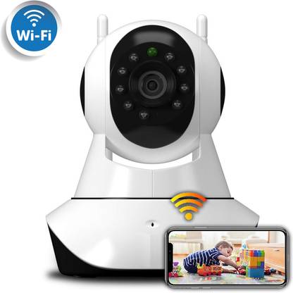 Point Zero WIFI Wireless PTZ Camera V380s camera 360 rotation robotic camera double antenna Security Camera