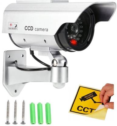 4MYL Dummy CCTV Camera with LED Lights 1 Pcs Fake CCTV Surveillance System Home Security Camera