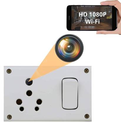 SPYTECTIFY WiFi Switch Socket Camera HD 1080P Indoor Security Cameras with Motion Detection Security Camera