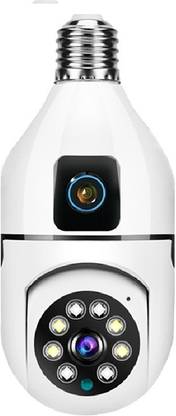 OSHSIZ Supercam 6MP Dual lens/Dual Screen indoor wifi Camera Night Vision Two way Com Security Camera