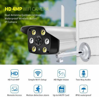 Bzrqx P Wireless HD 1080P CCTV Camera Surveillance Video Bullet WIFI Outdoor Indoor Security Camera