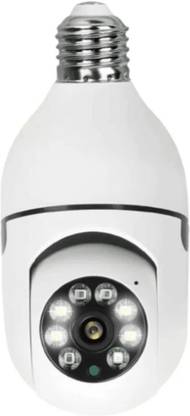 OneXsale 2MP Wifi Bulb Camera Live View Motion Alert Night Vision SD Card Support Security Camera
