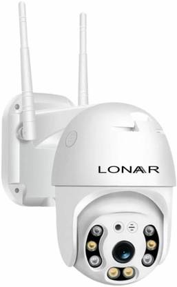 Lonaar IP66 Wireless IP CCTV Dome Security Camera with Flash Light & Color Night Vision Security Camera