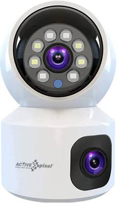 active pixel 4G 2K Dual Lens 360°IR Night Vision,Motion Detection and Two-Way Audio Security Camera