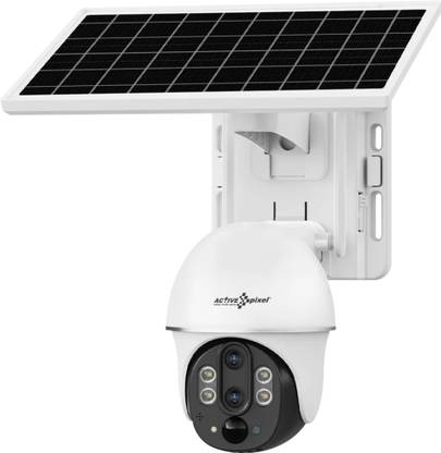 active pixel 4G Solar Battery Powered 2MP+2MP Dual Lens 10X SIM Card Supported Wireless Security Camera