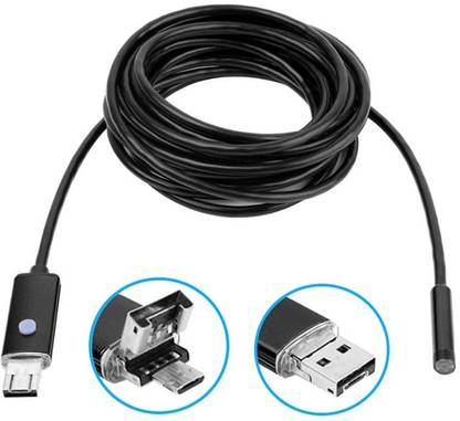 TFG Flexible Waterproof Inspection 6 LED Borescope Camera Security Camera