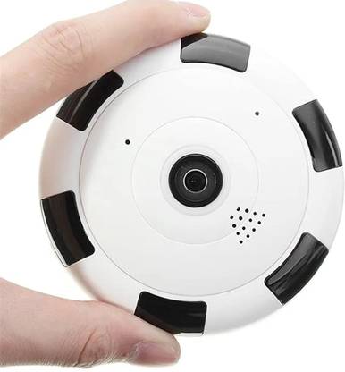 bornyal Fish Eye Wireless Panoramic WiFi and Video Camera with Infrared Night Vision Security Camera
