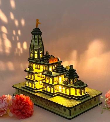 PCCRAFTERIA Engineered Wood Home Temple