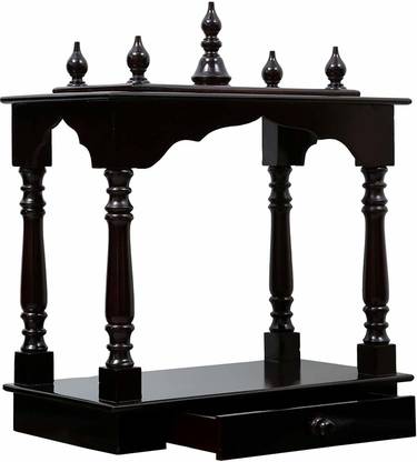 kamdhenu art and craft Mandir Wooden Temple for Home Pooja, Arti Temple for Home and Office Solid Wood Home Temple