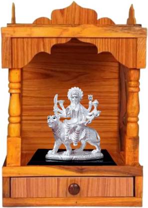 MAA MANSA DEVI Solid Wood Home Temple