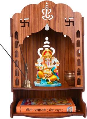 Sparsh Collection Elegant temple Engineered Wood Home Temple