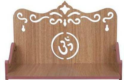 MANVIK Premium Wooden Temple For Home, Office, Decor_31 Engineered Wood Home Temple