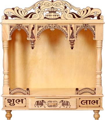 EVERGREEN HOME DECOR Shevan wood temples Engineered Wood Home Temple