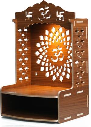 Pixelcrafts Engineered Wood Home Temple