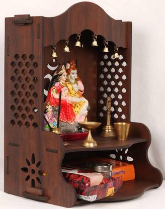 King Decore Engineered Wood Home Temple