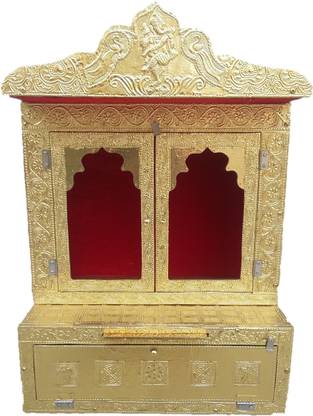 Dinesh Handicraft Dinesh Handicraft Golden Metal Metal Home Temple