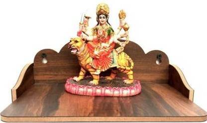 MANVIK Premium Wooden Temple For Home, Office, Decor_20 Engineered Wood Home Temple