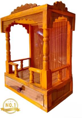 NEWSHIVSHAKTI D-79 Solid Wood Home Temple