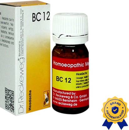 Dr. Reckeweg Bio-Combination 12 (Bc 12) Tablets