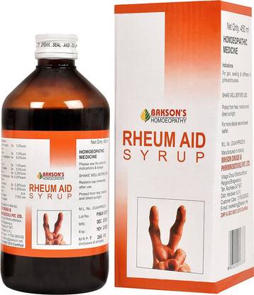 Bakson's Homoeopathy Rheum Aid Syrup