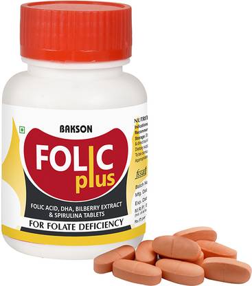 Bakson's Homoeopathy Folic Plus Tablets Tablets
