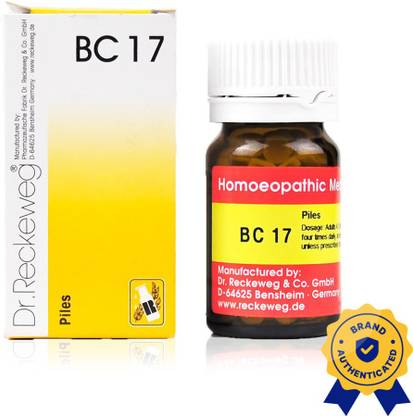 Dr. Reckeweg Biocombination No. 17 Tablets
