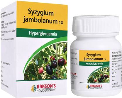 Bakson's Homoeopathy Syzygium Jambolanum 1X Tablets