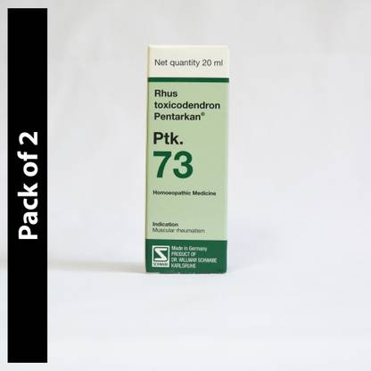 Dr.Willmar Schwabe Germany Rhus Toxicodendron Pentarkan Ptk. 73 , Drops