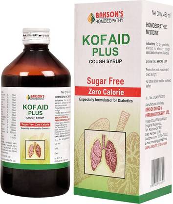 Bakson's Homoeopathy Kof Aid Plus Sf Syrup