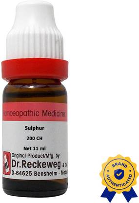 Dr. Reckeweg Sulphur 200 CH Dilution