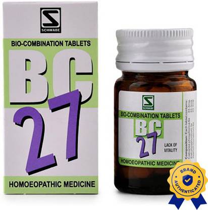 Dr.Willmar Schwabe India Bio-Combination 27 Tablets