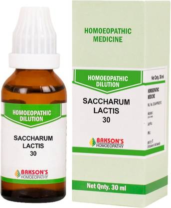 Bakson's Homoeopathy Saccharum Lactis 30 Dilution