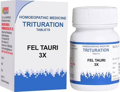 Bakson's Homoeopathy Fel Tauri 3X Tablets